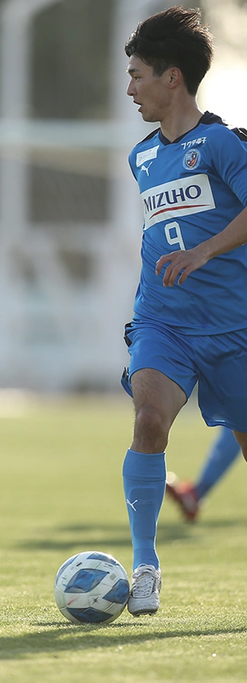 東京ユナイテッドでの長倉幹樹。