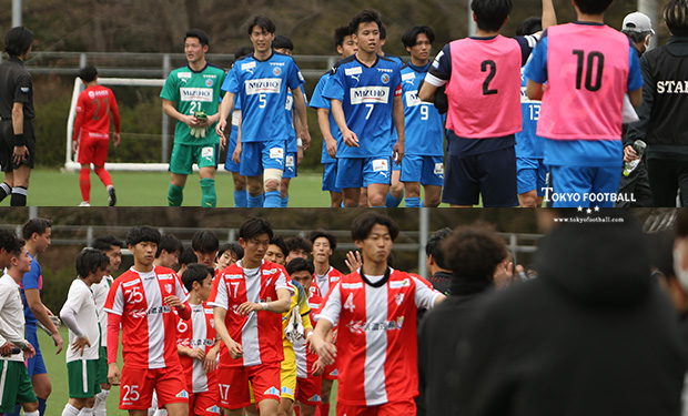 写真：東京カップは昨年に続き東京U（上）と東京23（下）が決勝進出。