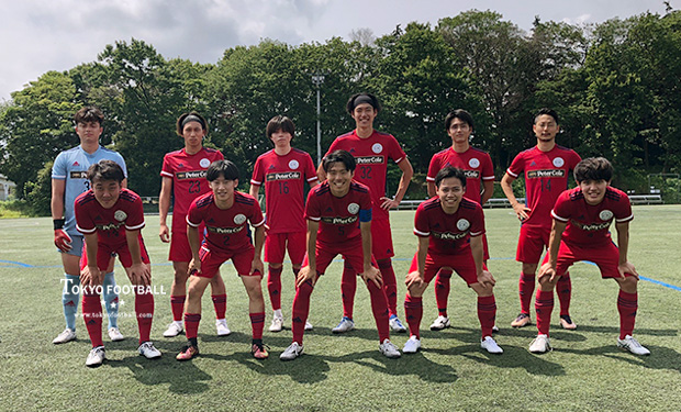 写真：初戦を突破した東京蹴球団。