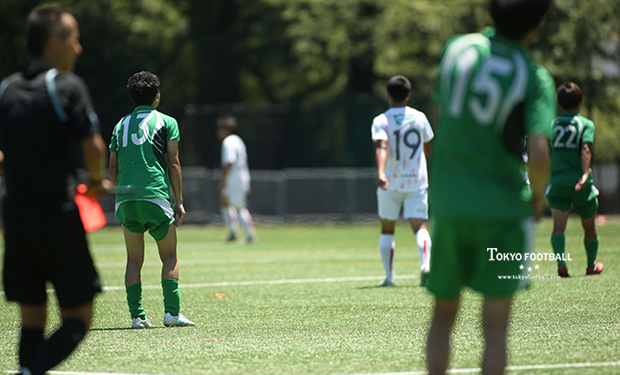 写真:大一番で失点が止まらず大敗したTUA。