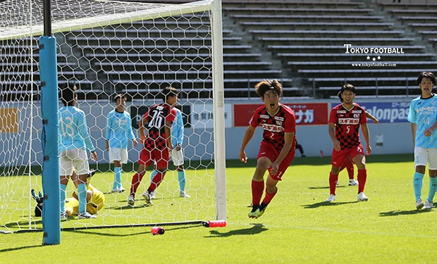 写真：FC刈谷は大島のゴールなどで5－0で快勝した。