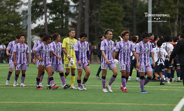 写真：準決勝で敗れ関東昇格を逃したSHIBUYA。