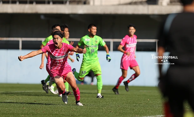 写真：栃木は田中の決勝ゴールでVONDSに1－0で勝利。