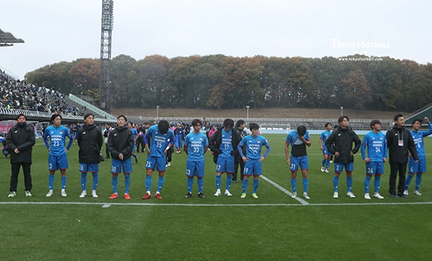 写真：JFL昇格を逃し3位で大会を終えたジョイフル本田つくば。