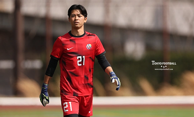 写真：今季、東京海上に加入したGK山田。