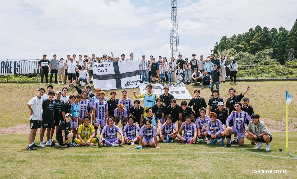 写真:全国社会人大会出場を決めたSHIBUYA CITY。