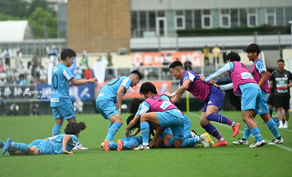 写真：東京23は4点を奪って南葛に快勝。