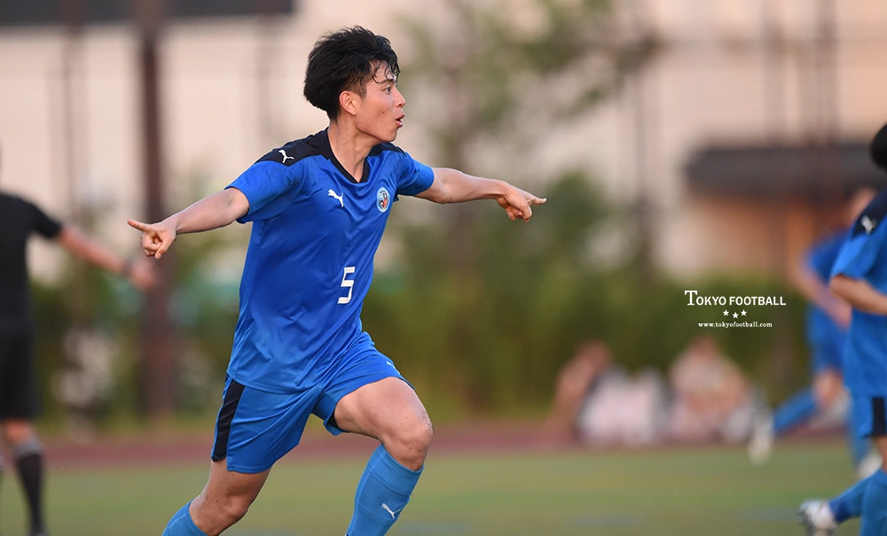 写真：東京Uプラスは87分に井上が決勝点を奪い4勝目。