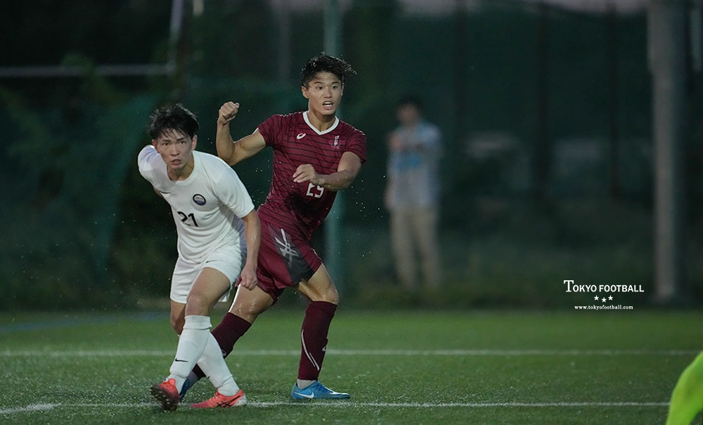 写真：前半に1Gの伊藤は後半もゴールに迫ったが決められず。