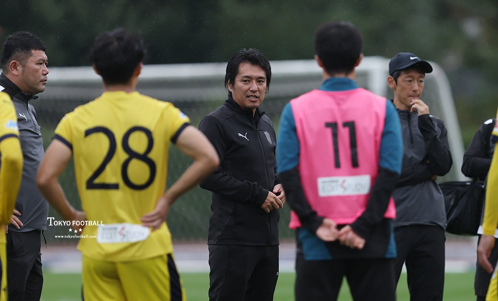 写真：2021年以来の監督就任となった池上監督。