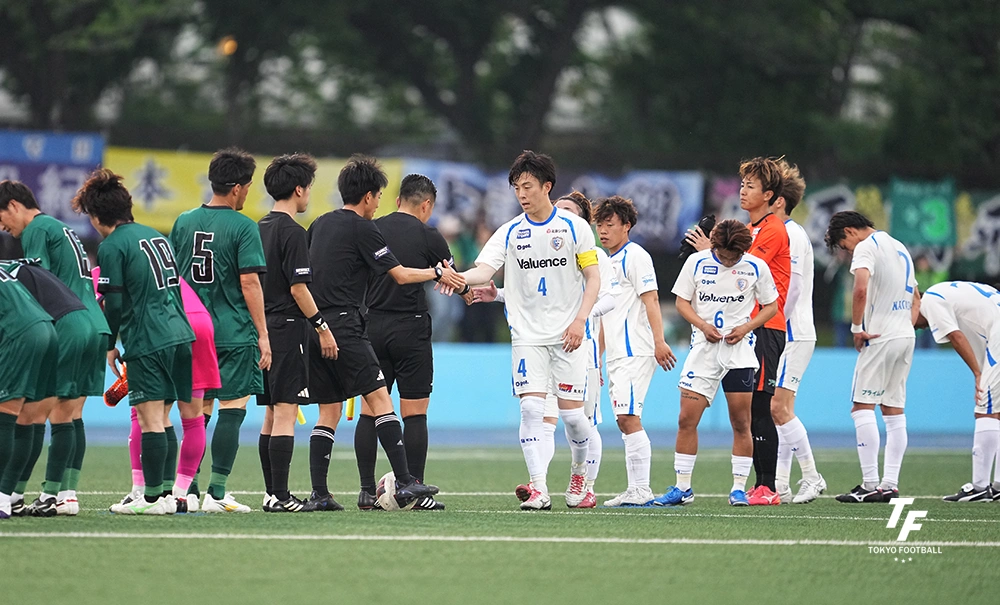 写真：南葛はVONDSとの首位攻防戦に敗れ初黒星。