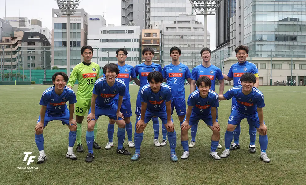 写真：東京2部3Bで暫定首位に立ったRFC。