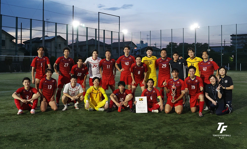 写真：クラブ選手権東京大会を制した三菱養和。