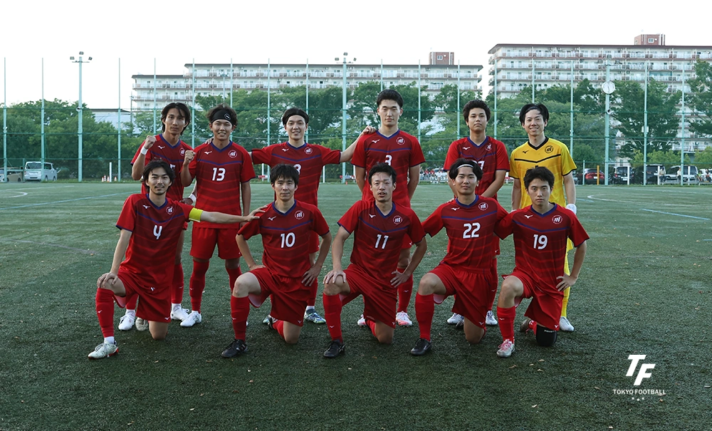 写真：クラブ選手権関東大会に出場する三菱養和。