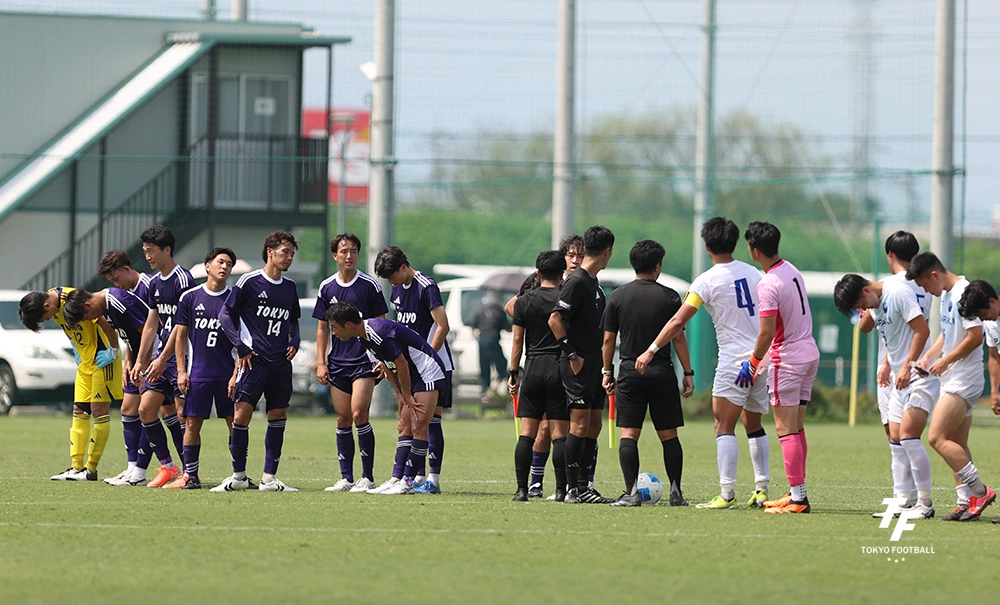 写真：東京は茨城に1－4で敗れて初戦敗退。