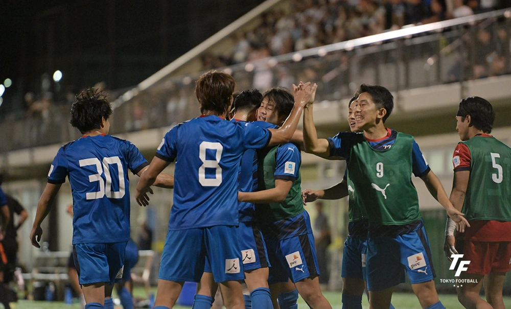 写真：東京Uは東京23に1－0で勝利し優勝に王手。