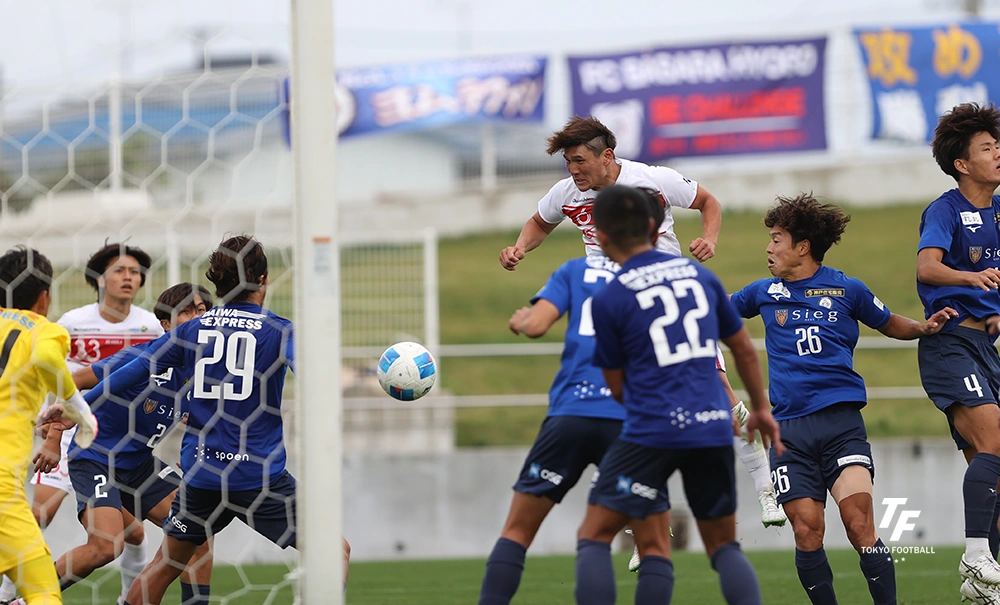 写真：東京23は終盤に河田らがゴールに迫るも最後まで無得点。