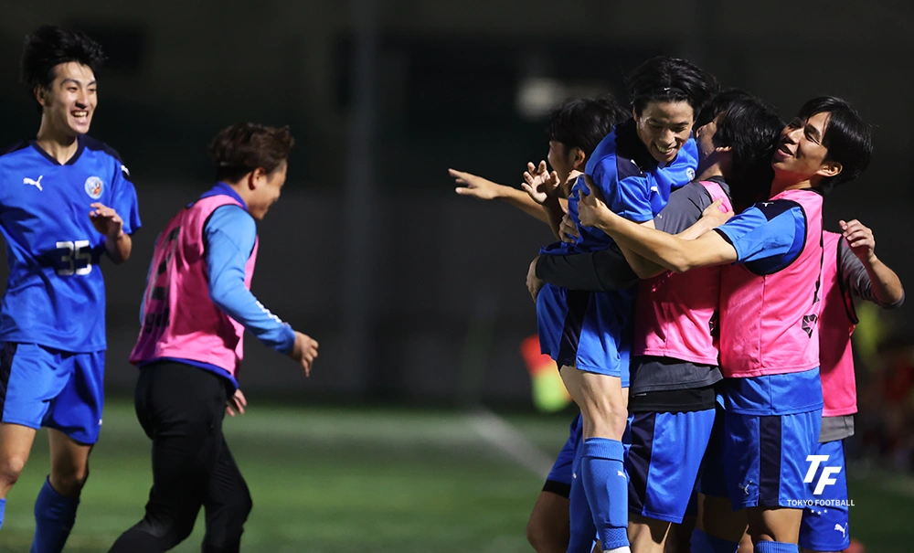 写真：東京Uプラスは小田の活躍で2－1勝利。