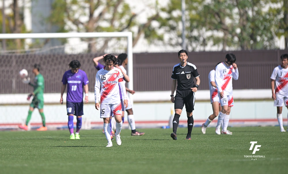 写真：2試合連続ドローに終わった東京23FC。（写真：小林渓太）