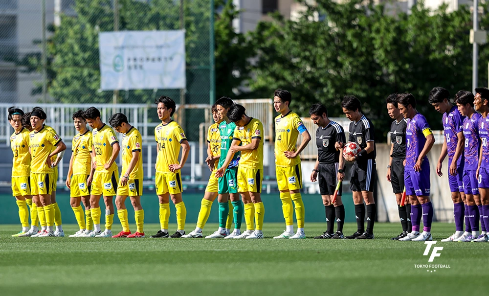 写真：決勝で敗れ天皇杯出場を逃した横河武蔵野。（写真：石川美紀子）