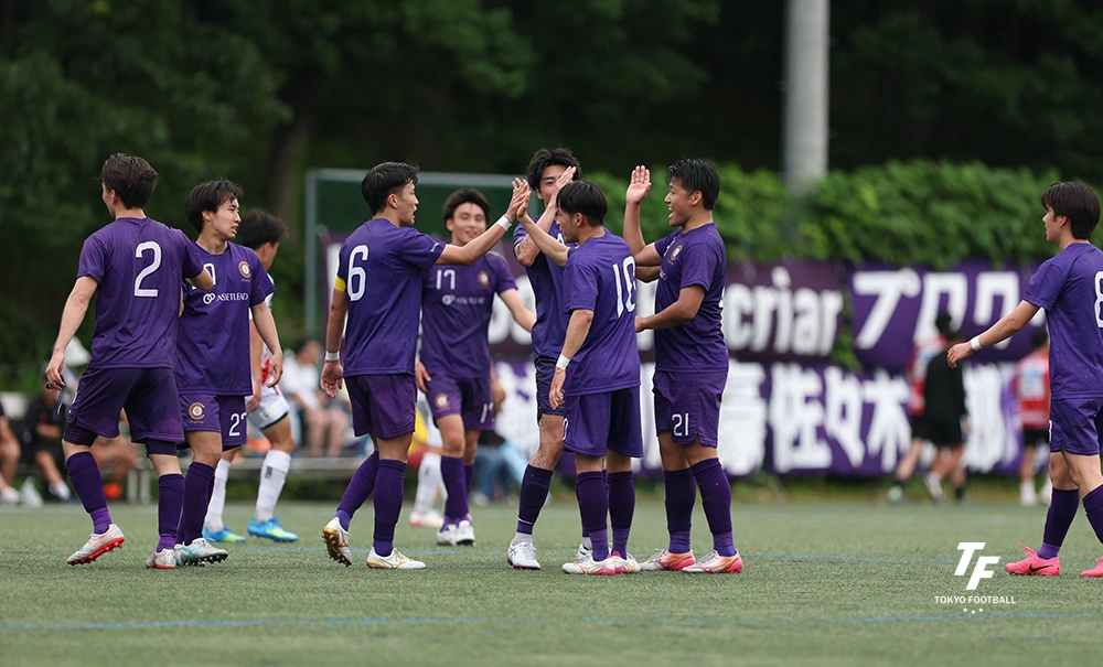 写真：ブロック決勝進出を決めた新宿プロクリアル。