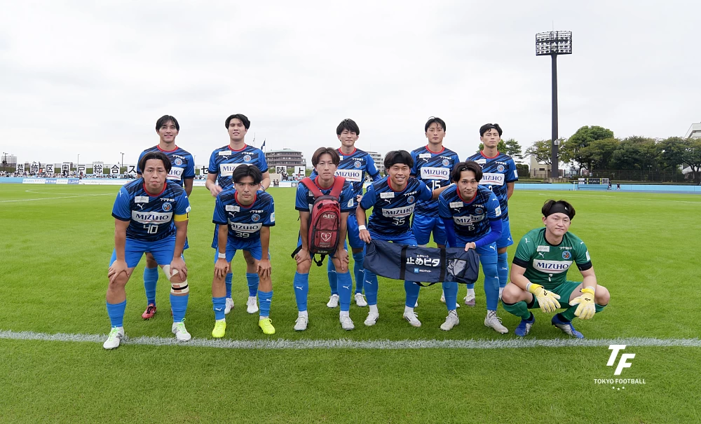 写真:関東1部で優勝した東京ユナイテッド。(写真:小林渓太)